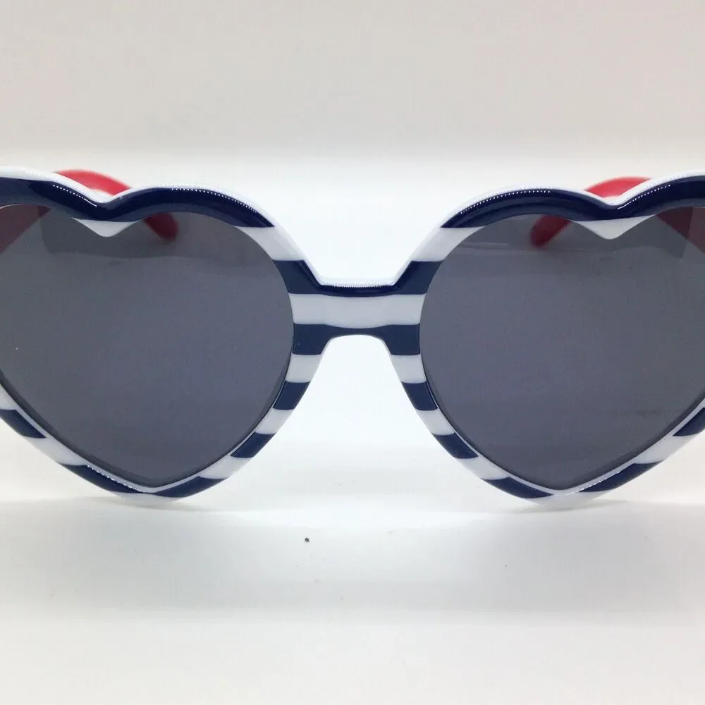 Unbranded Women's Silver and Blue Sunglasses